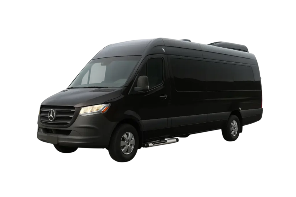 Mercedes Sprinter coach for 12-passenger group transportation