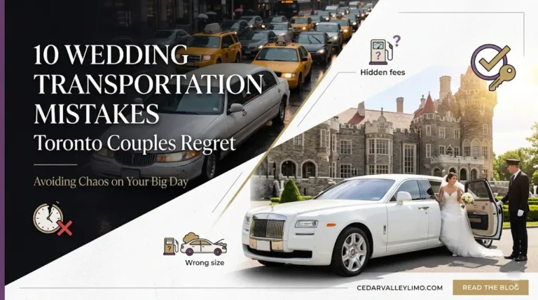 Top Wedding Transportation Mistakes
